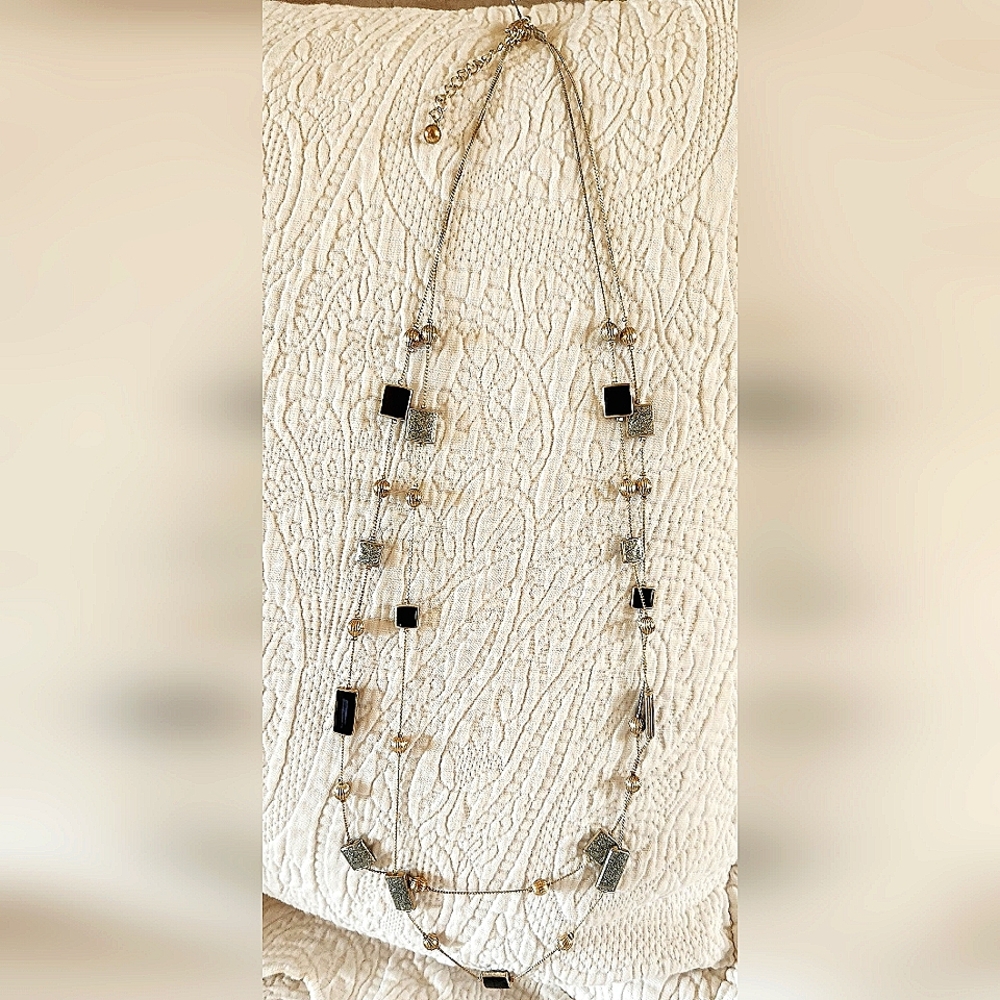 Double long strand Necklace set